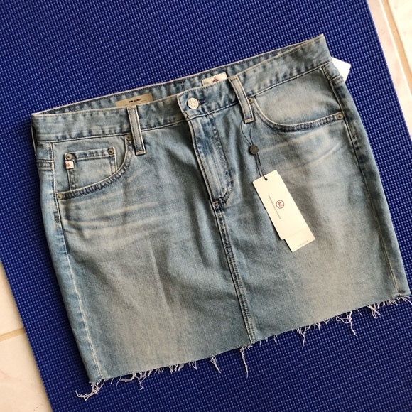AG Sandy Denim Mini Skirt - Picture 2 of 10